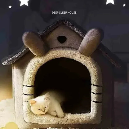 House Style Pet Bed for Small Pets