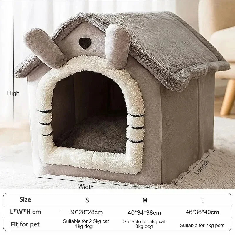 House Style Pet Bed for Small Pets