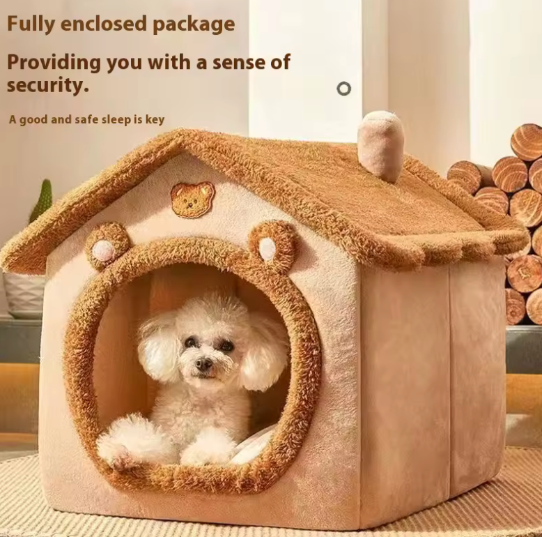 House Style Pet Bed for Small Pets