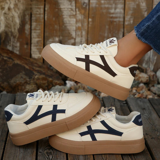 Women's Platform Retro Sneakers